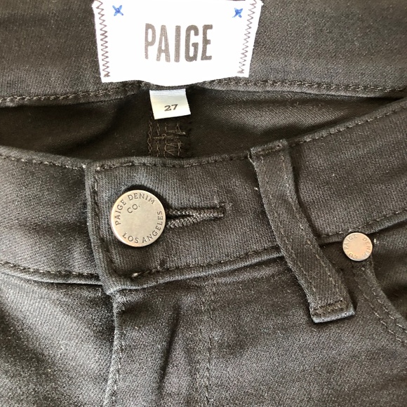 PAIGE - Verdugo Crop Skinny Jeans Size 27 - Picture 8 of 8